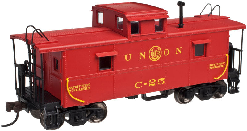 Atlas 20003030 HO Union Railroad C&O-Style Steel Center-Cupola Caboose #C-25