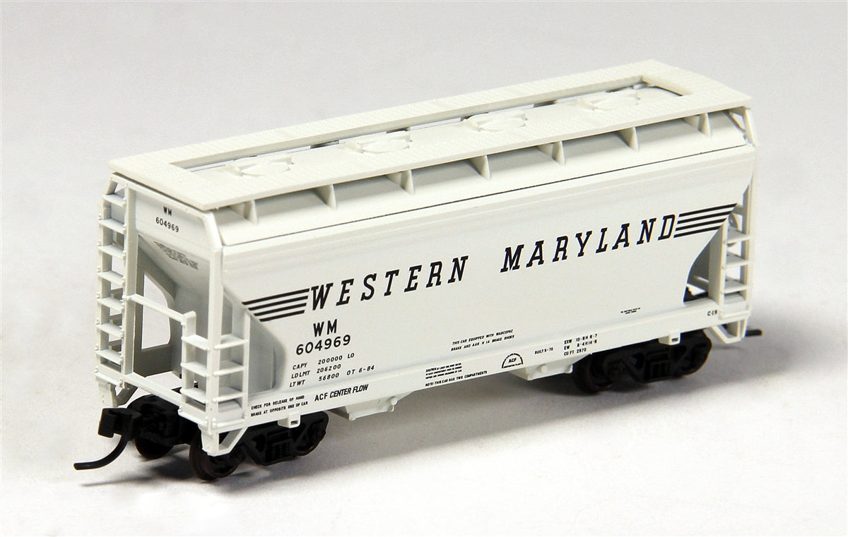 Atlas 50001871 N Western Maryland Trainman 2-Bay Centerflow Hopper #604969
