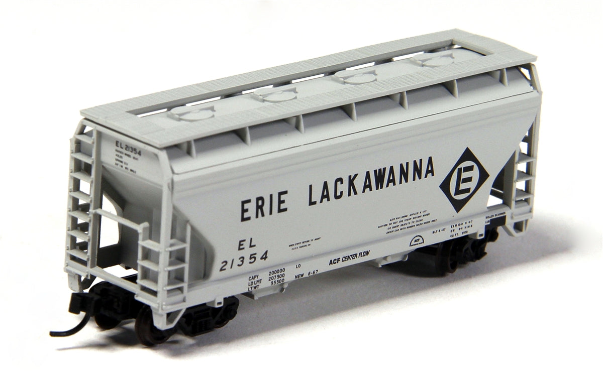 Atlas 50001875 N Erie-Lackawanna Trainman 2-Bay Centerflow Hopper #21354