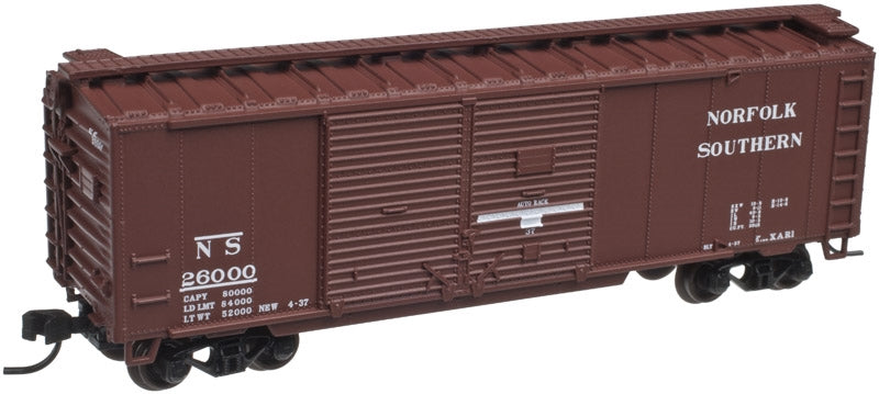 Atlas 50001921 N Norfolk Southern Trainman 40' Double Door Box #26000