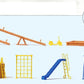 Preiser 17351 HO Playground & Garden Play Equipment Plastic Model Kit