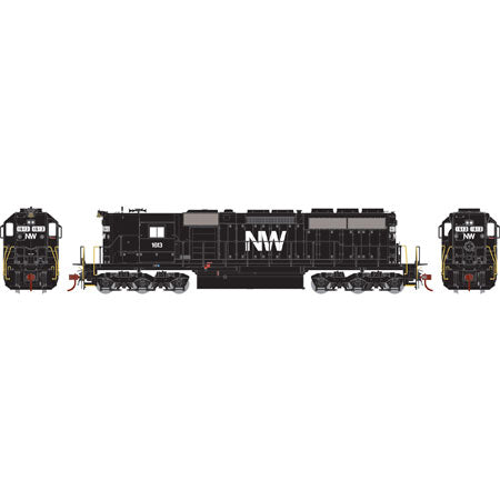 Athearn 98819 HO Norfolk & Western SD40 w/DCC & Sound #1613