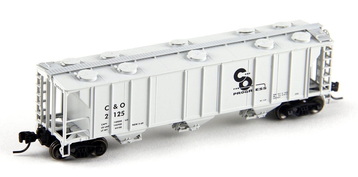 Athearn 23833 N Chesapeake and Ohio/For Progress PS-2 2893 Covered Hopper #2125