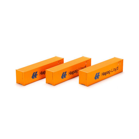 Athearn 29160 HO Hapag-Lloyd 40' Container 3 Pack
