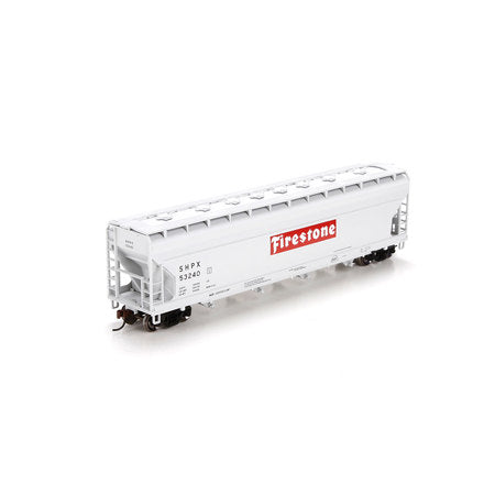 Athearn 72338 HO Firestone RTR ACF Centerflow Hopper #53240