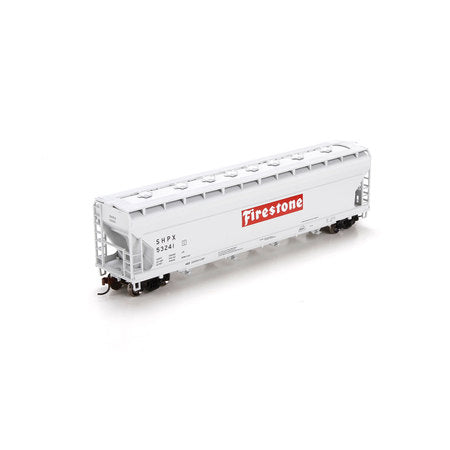 Athearn 72339 HO Firestone RTR ACF Centerflow Hopper #53947