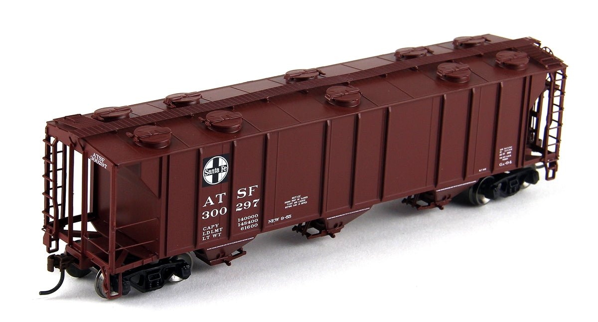 Athearn 89061 HO Santa Fe (Early) RTR PS-2 2893 Covered Hopper #300297