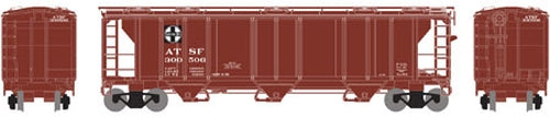 Athearn 89063 HO Santa Fe (Early) RTR PS-2 2893 Covered Hopper #300506