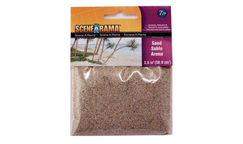 Woodland Scenics SP4189 Scene-A-Rama 2oz Sand Scenery Bag