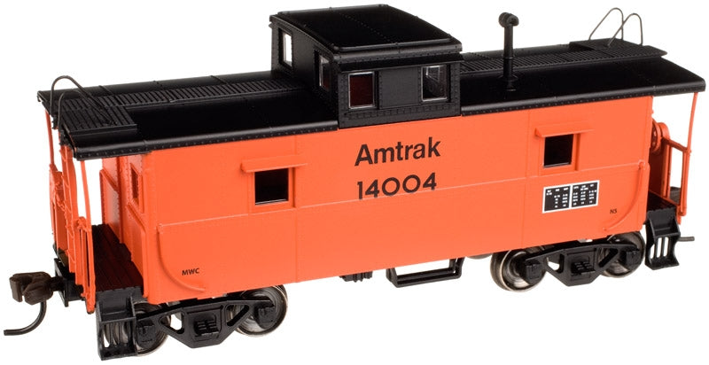 Atlas 20002419 HO Amtrak Trainman C&O Style Steel Center Cupola Caboose #14000