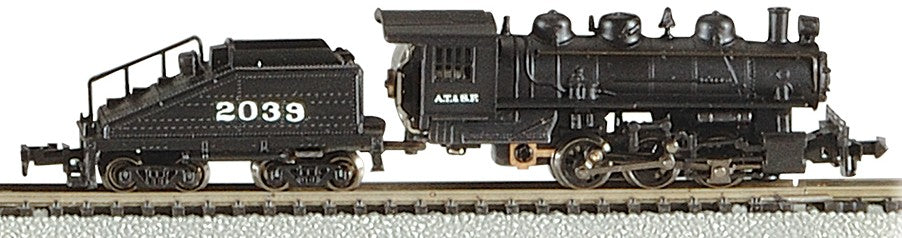 Bachmann 50566 N Santa Fe USRA 0-6-0 Switcher w/Slope-Back Tender #2039