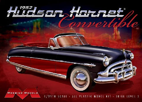 Moebius Models 1204 1:25 1952 Hudson Hornet Convertible