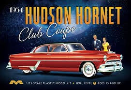 Moebius Models 1213 1:25 1954 Hudson Hornet Club Coupe Car