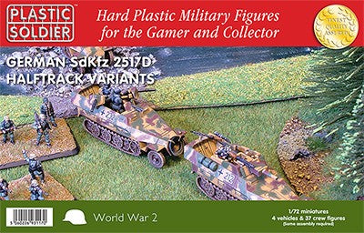 Plastic Soldier 7224 1:72 WWII German SdKfz 251/D Halftrack (4)