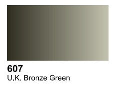 Vallejo Paint 70607 UK Bronze Green Acrylic Surface Primer - 17 ml. Bottle