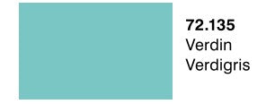 Vallejo Paint 72135 Verdigris Special Effect Game Color 17ml