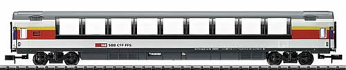Trix 15083 N Swiss Federal Railways Type SRm EuroCity Panorama Car