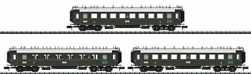 Trix 15966 N Bavarian Express Train Around 1925 Car Set.