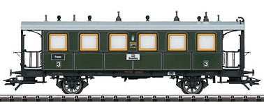 Trix 23226 HO Bauart Branch Line Type CL 11 3rd Class 2-Axle Coach