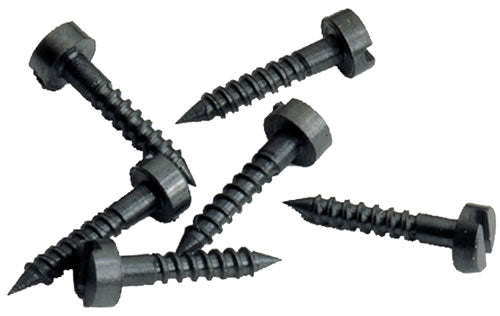 Trix 66548 N Black Slotted Track Screws (Pack of 150)