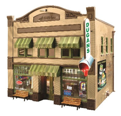 Woodland Scenics BR5053 HO Built-&-Ready Dugan's Paint Store Building