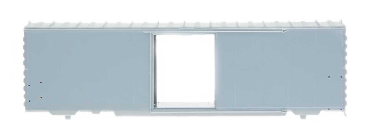 InterMountain 40497 HO Undecorated Gray PS-1 Standard Boxcar Kit with 8' Door