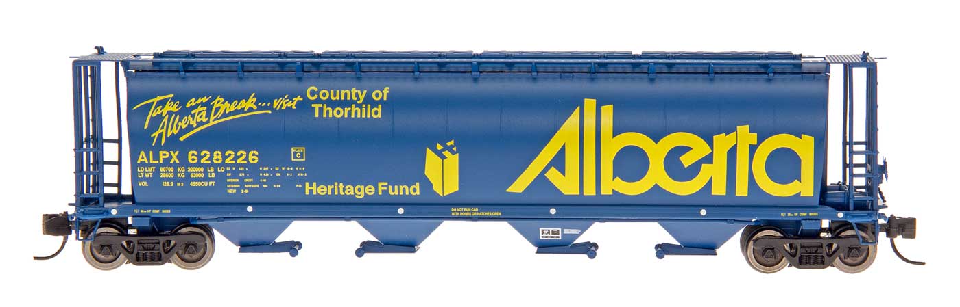 InterMountain 65118 N Scale ALPX Cylindrical Covered Hopper #628178