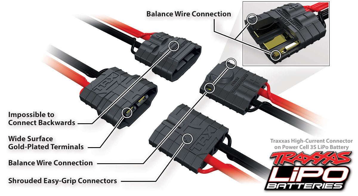 Traxxas 2849X 25C 11.1V 3S 3-Cell 4000mAh Lipo Battery