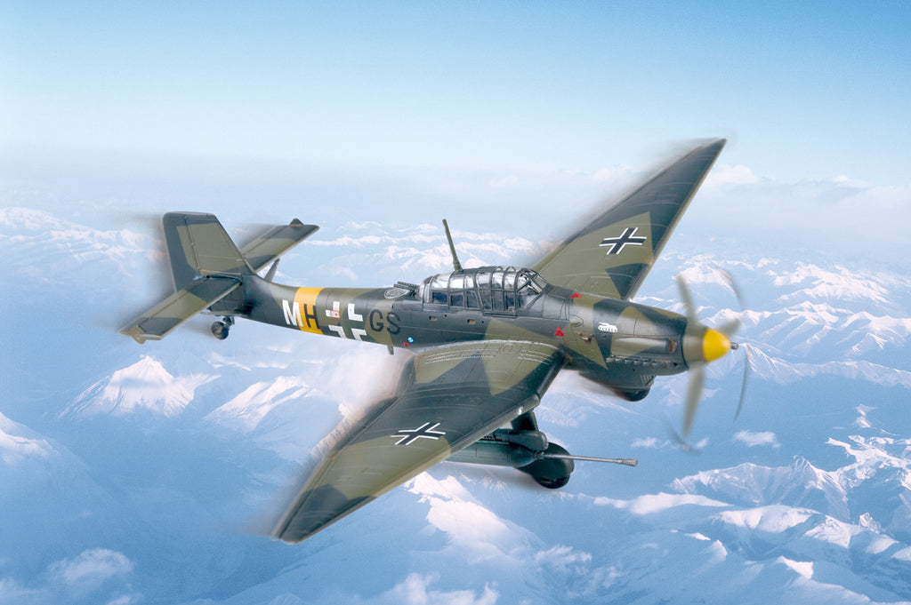 Hobby Boss Models 80287 1:72 Junkers Ju-87G-1 Stuka Military Aircraft Plane Kit