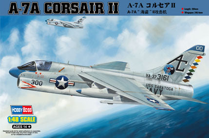 Hobby Boss Models 80342 1:48 Vought A-7A Corsair II Military Aircraft Plane Kit