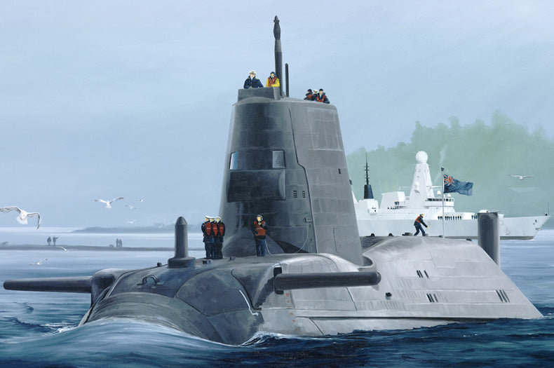 Hobby Boss Models 83509 1:350 HMS Astute Submarine Plastic Model Kit