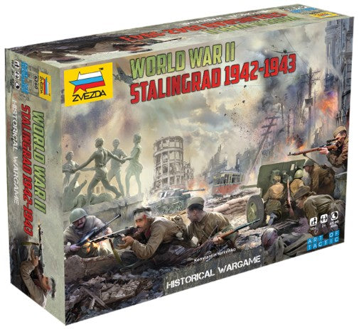 Zvezda 6260 1:72 World War II Stalingrad 1942-1943 Historical Wargame