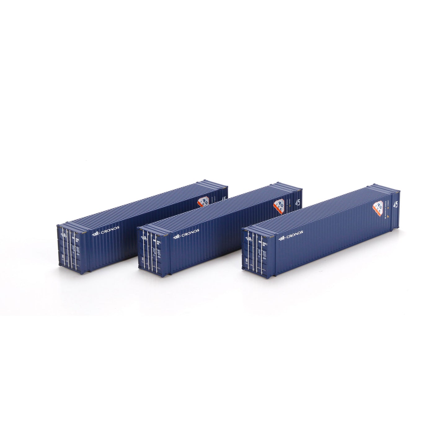 Athearn 27776 HO Cronos 45' Container (Set of 3)