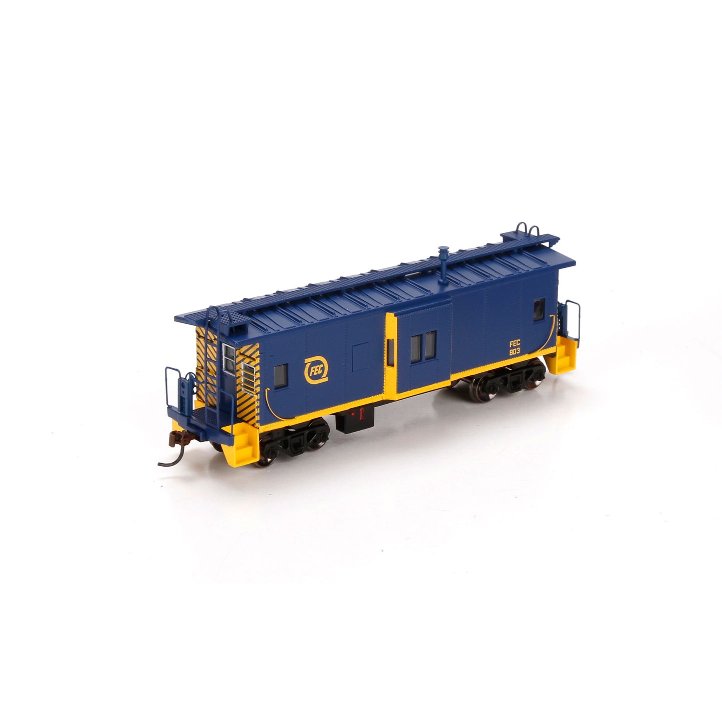 Athearn 74839 HO Scale Florida East Coast Bay Window Caboose #803