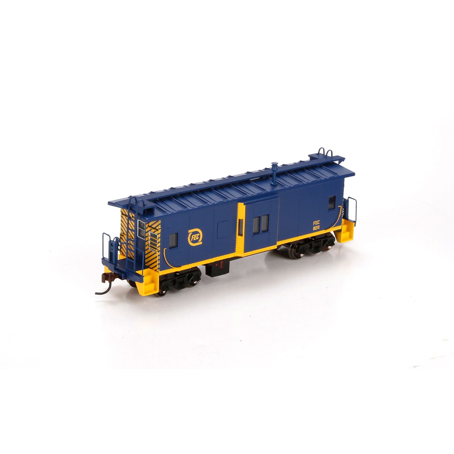 Athearn 74840 HO Scale Florida East Coast Bay Window Caboose #809