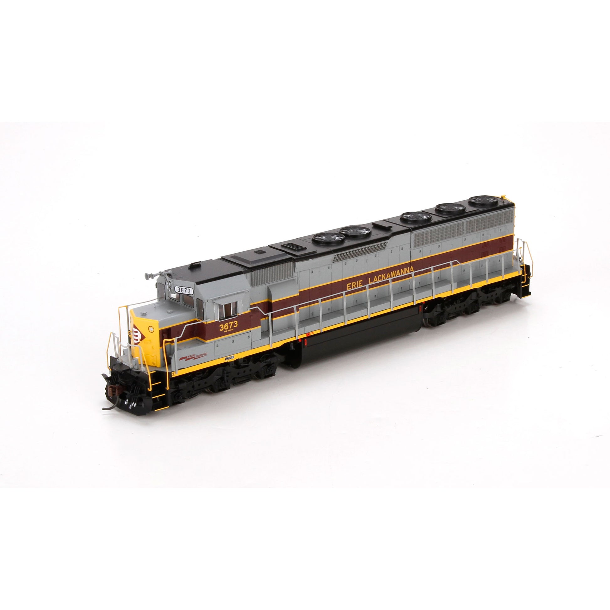 Athearn G67234 HO EL SD45-2 Diesel Locomotive w/DCC & Sound #3673