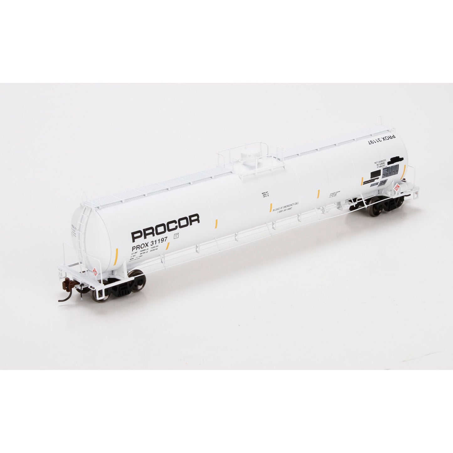 Athearn G68443 HO Procor 33,900-Gallon LPG Tank Car #31197