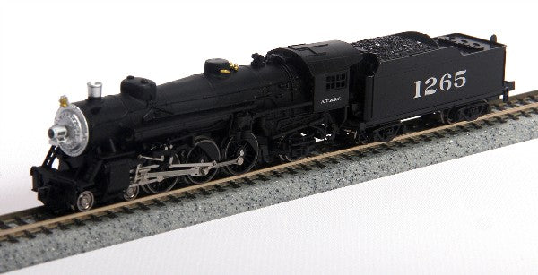 Model Power 87400 N Santa Fe Steam USRA 4-6-2 Pacific w/Standard Tender/DC