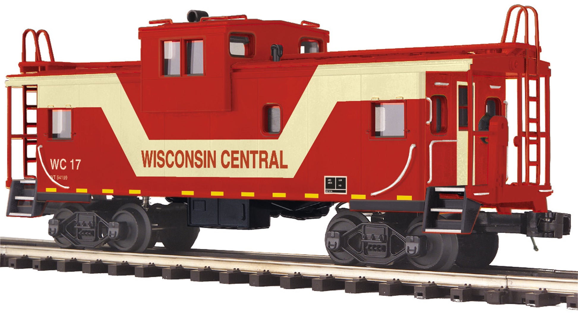 MTH 20-91553 O Wisconsin Central Extended Vision Caboose