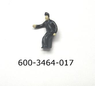 Lionel 3462-62-DB Dark Blue Figure with Painted Face with One Arm Out