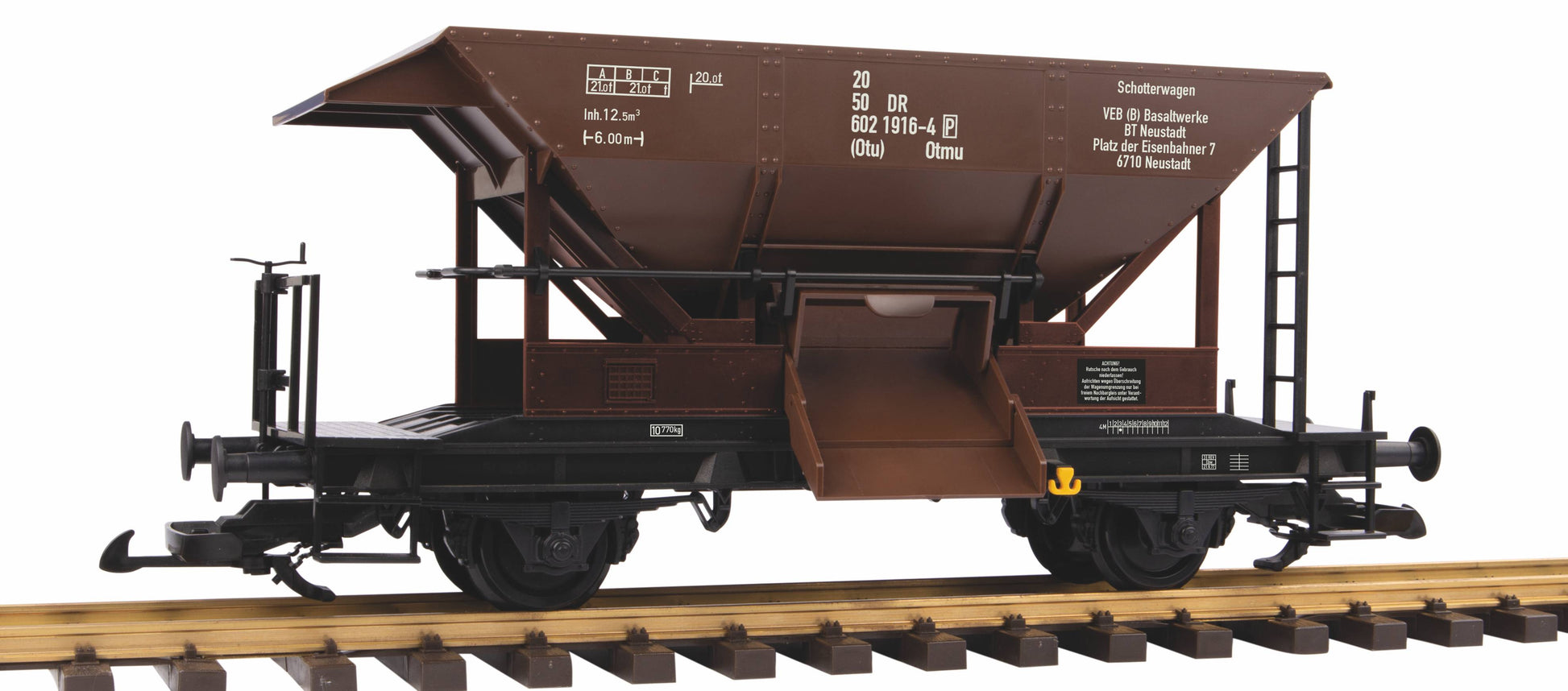 Piko 37850 G German National Railway IV Self-Unloading Hopper