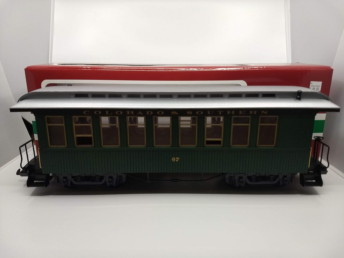 LGB 37800 G Scale Colorado & Southern Passenger Car - with Plastic
