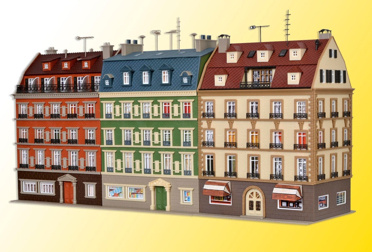 Vollmer 3780 HO Apartment Building Plastic Kit