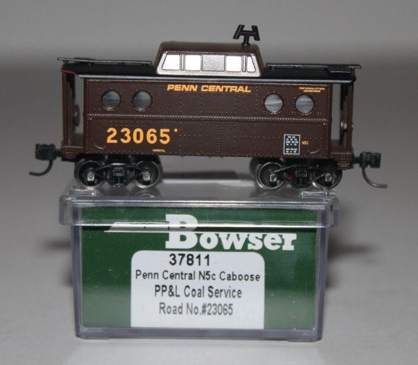 Bowser 37811 N Penn Central N5c Caboose, Brown #23065