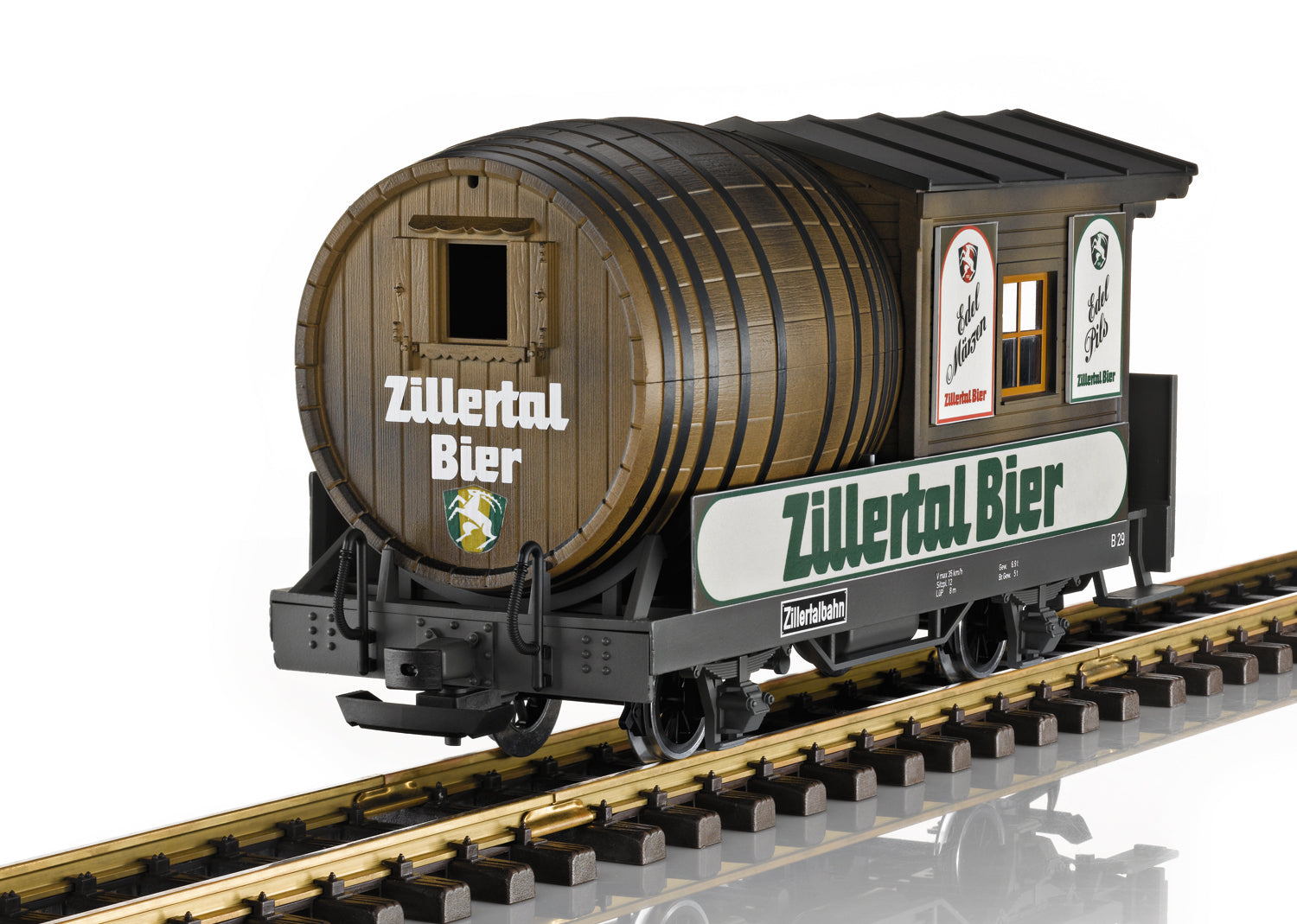 LGB 32421 G Ziller Valley Railroad Barrel Passenger Car