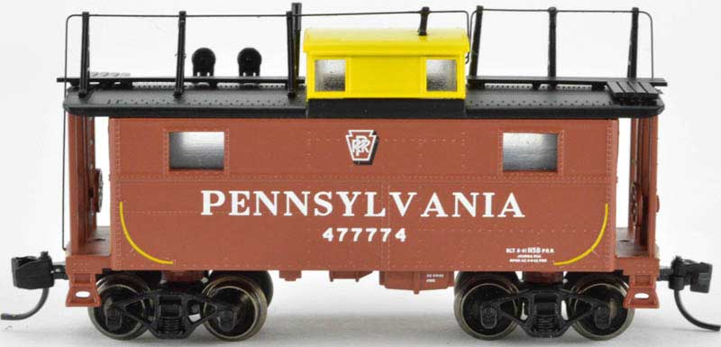 Bowser 37914 N Pennsylvania N5 Caboose Yellow Cupola with Trainphone #477774
