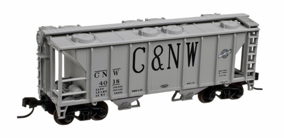 Atlas 50001818 N C&NW PS-2 Covered Hopper #4018