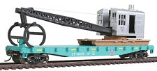 Walthers 931-1783 HO Union Pacific Flatcar with Logging Crane #19436