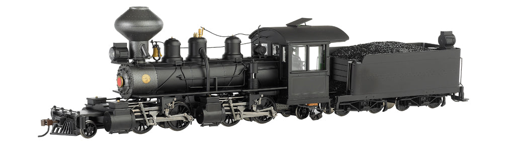 Bachmann 29003 On30 Painted & Unlettered 2-4-4-2 Wood Cab w/DCC (Black,Graphite)