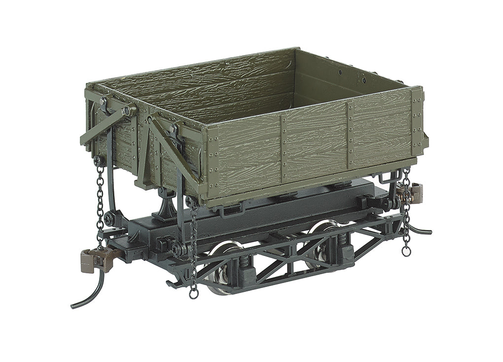Bachmann 29804 On30 Green Wood Side-Dump Car (Set of 3)